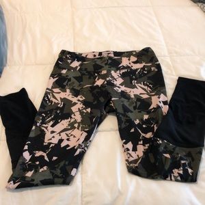 Camouflage workout pants